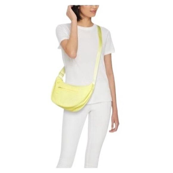 Wild Fable Half Moon Crossbody Bag Yellow - Picture 1 of 8